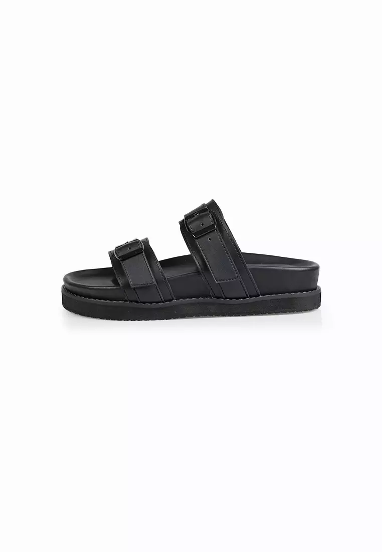 SEIS Jona Sandal Wanita Platform Series - BLACK