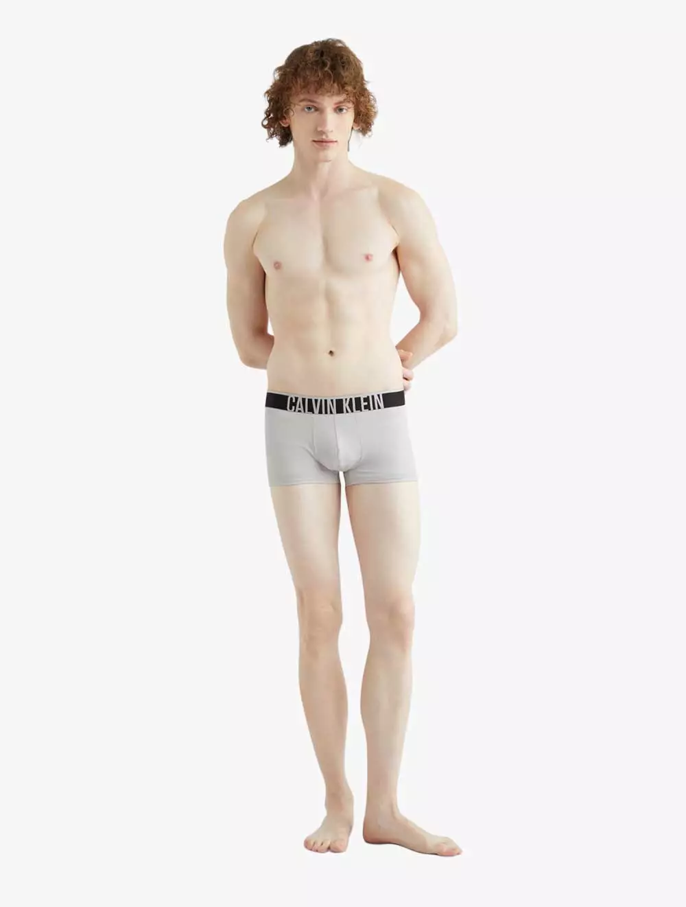 CALVIN KLEIN UNDERWEAR - INTENSE POWER ULTRA COOLING TRUNK - Grey - grey
