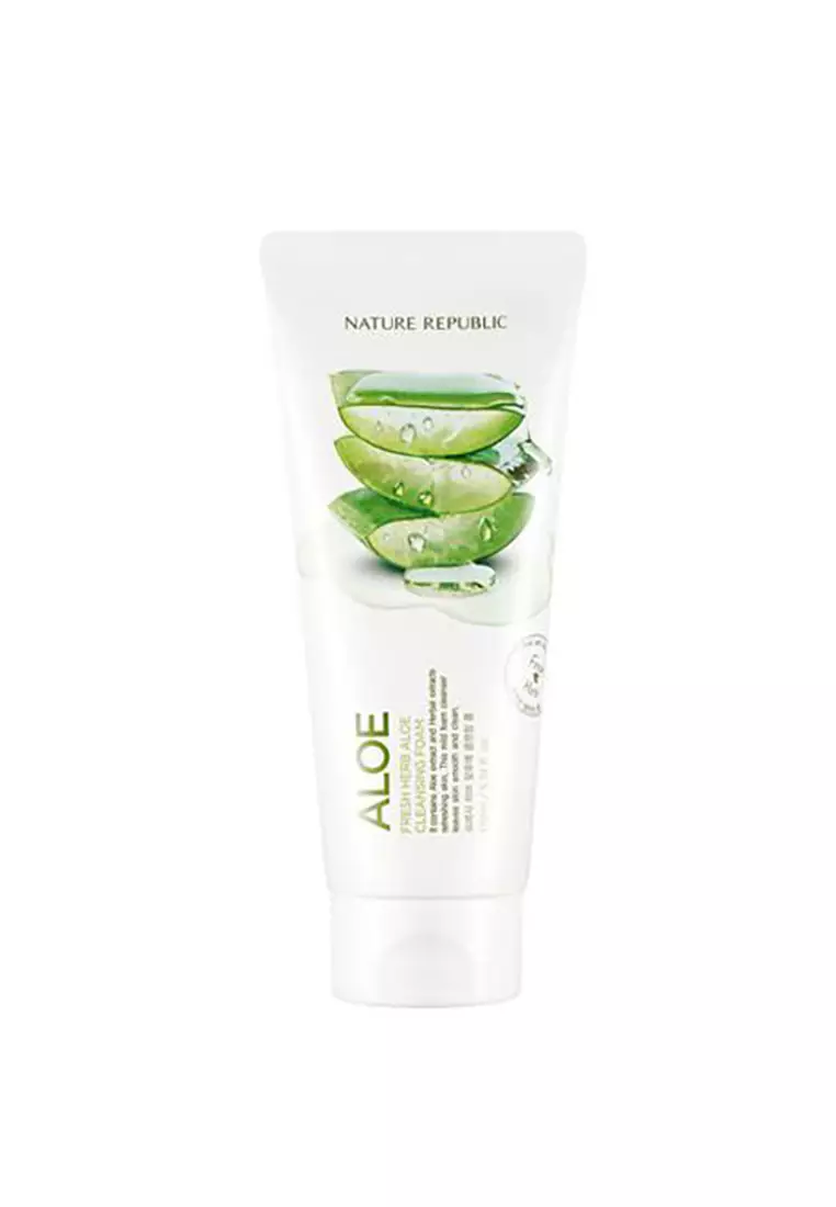 FRESH HERB ALOE CLEANSING FOAM