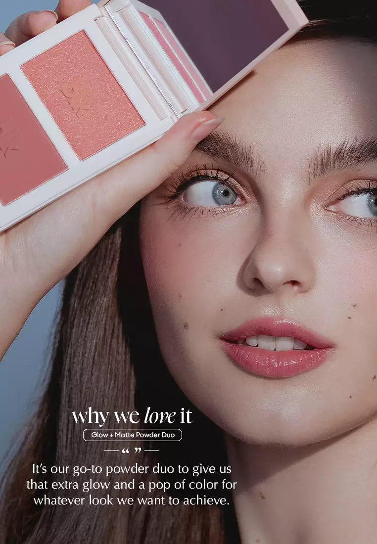 daydream dual blush palette powder - dreamy dahlia