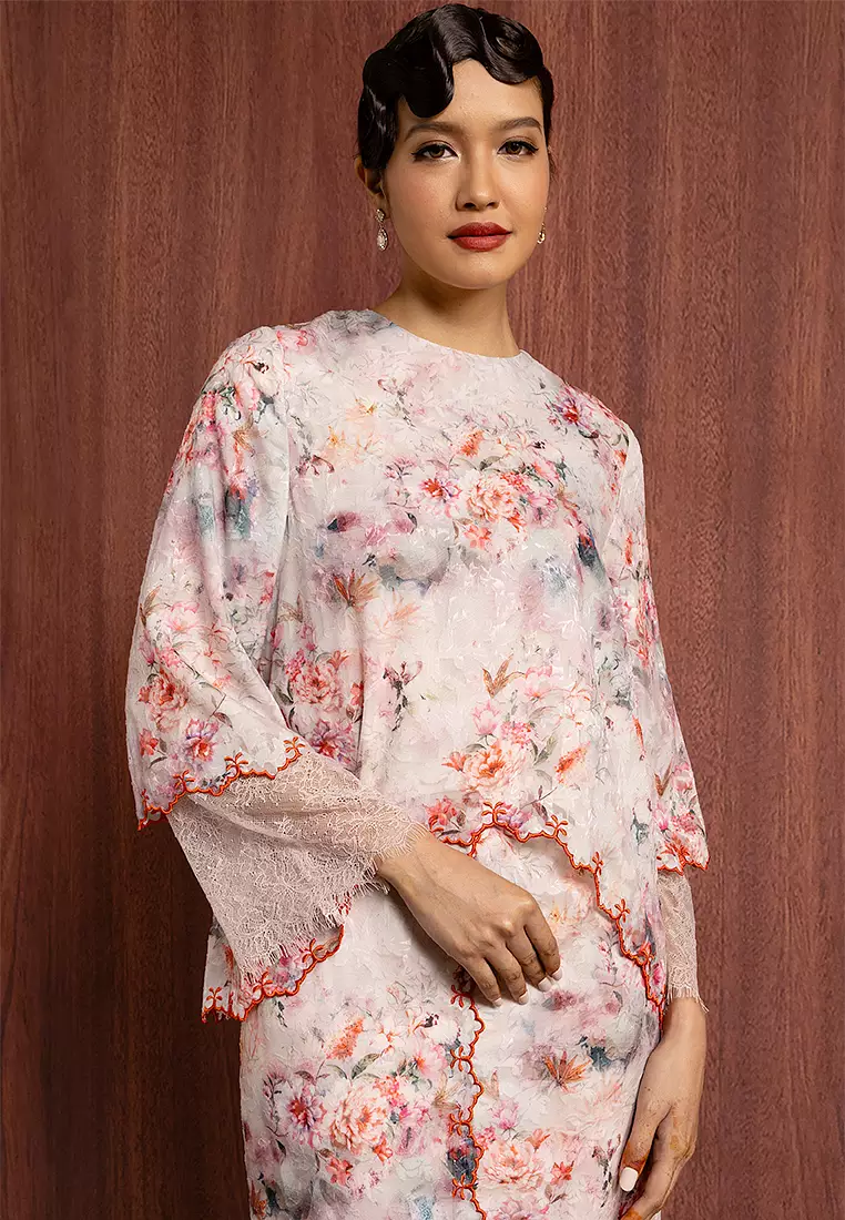 LUNA EMBROIDERY KURUNG KEDAH SET