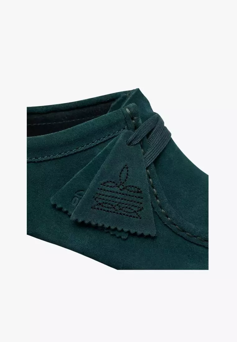 Jual CLARKS Clarks Mens Wallabee - Dark Teal Original 2026 | ZALORA ...