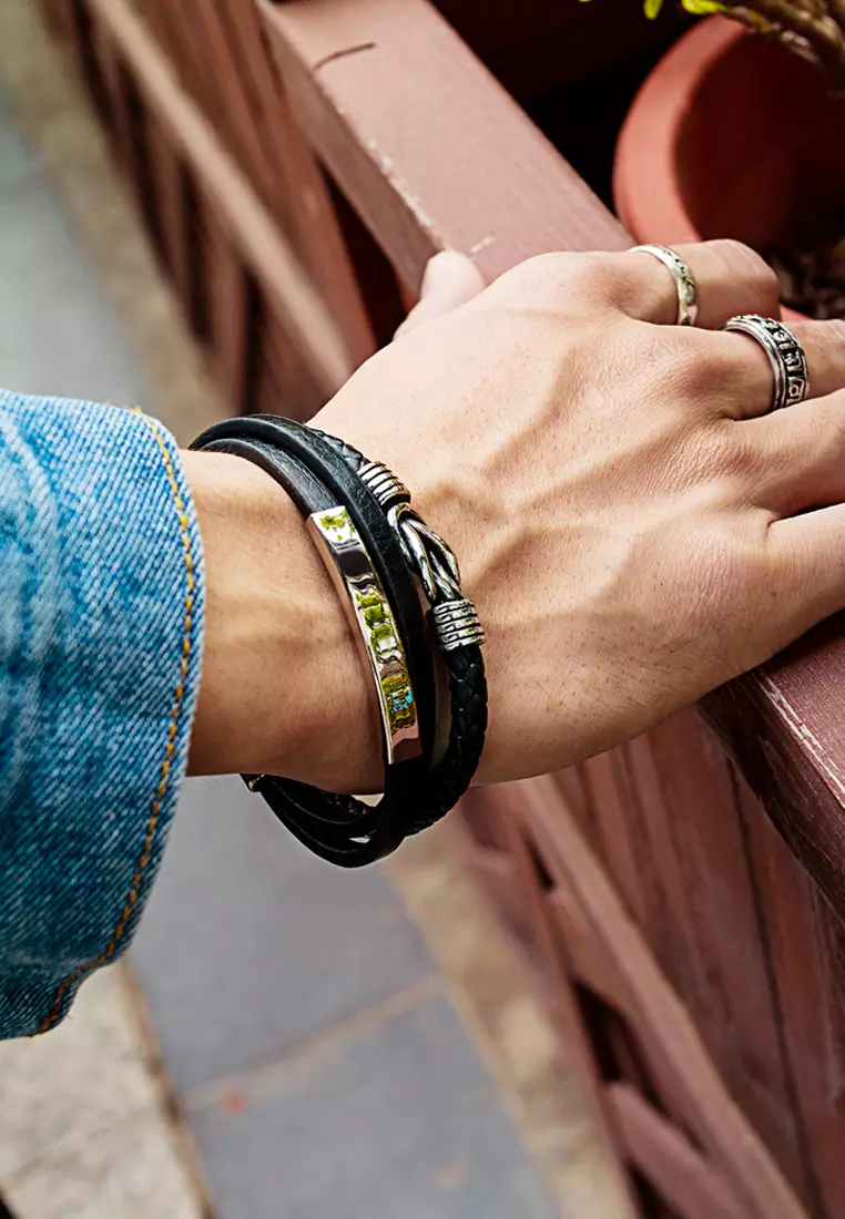 Men's Leather Bracelet