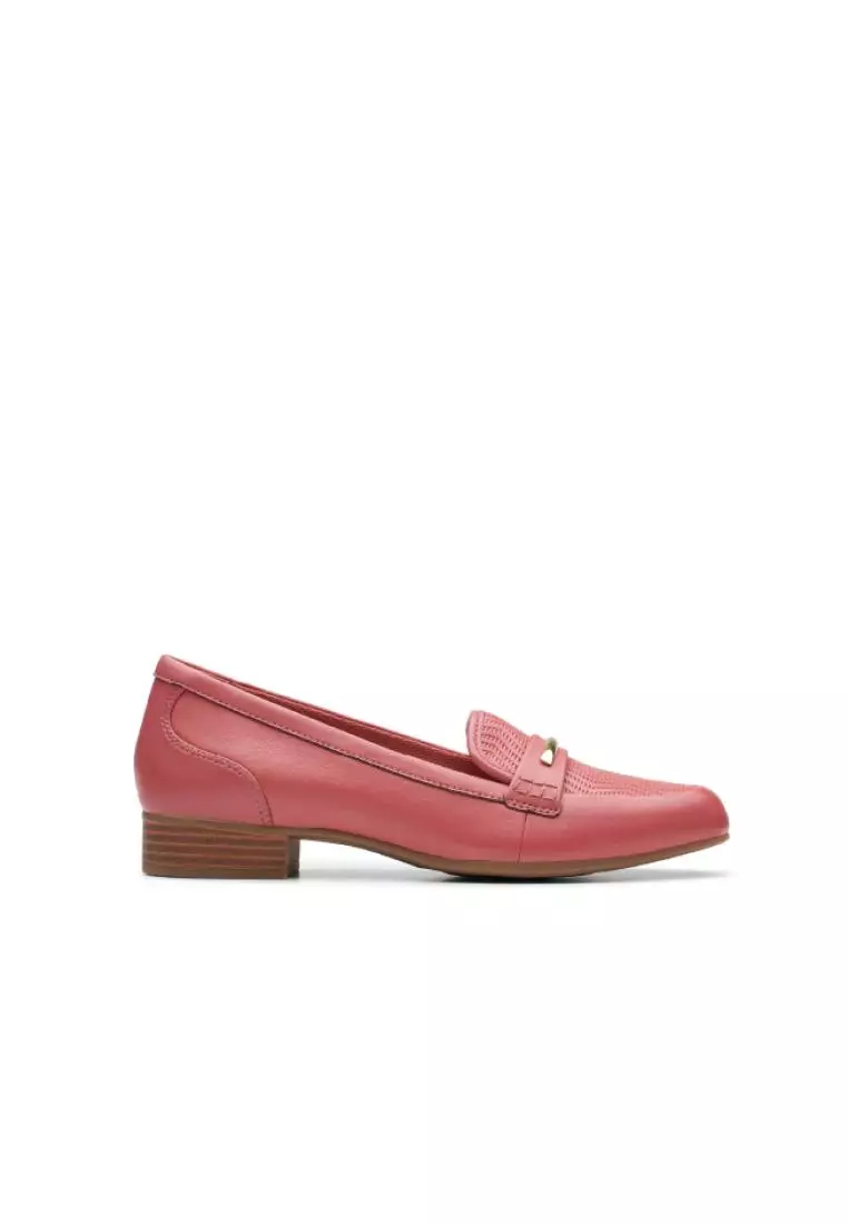 Low heel clarks loafers womens discount