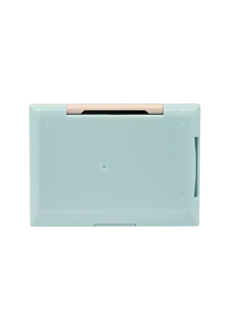 SOFINA Powder Foundation Case (Blue+Pink)(1pc)1piece