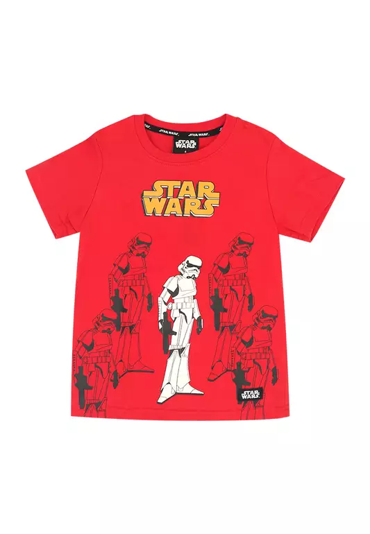Star Wars Boys Storm Trooper Graphic T-Shirt