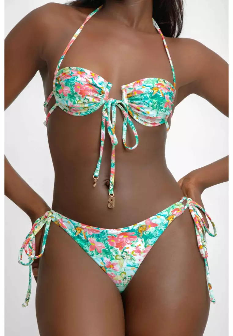 Zayin Strappy Ruched Underwire Top / Fairy Tale Final Sale