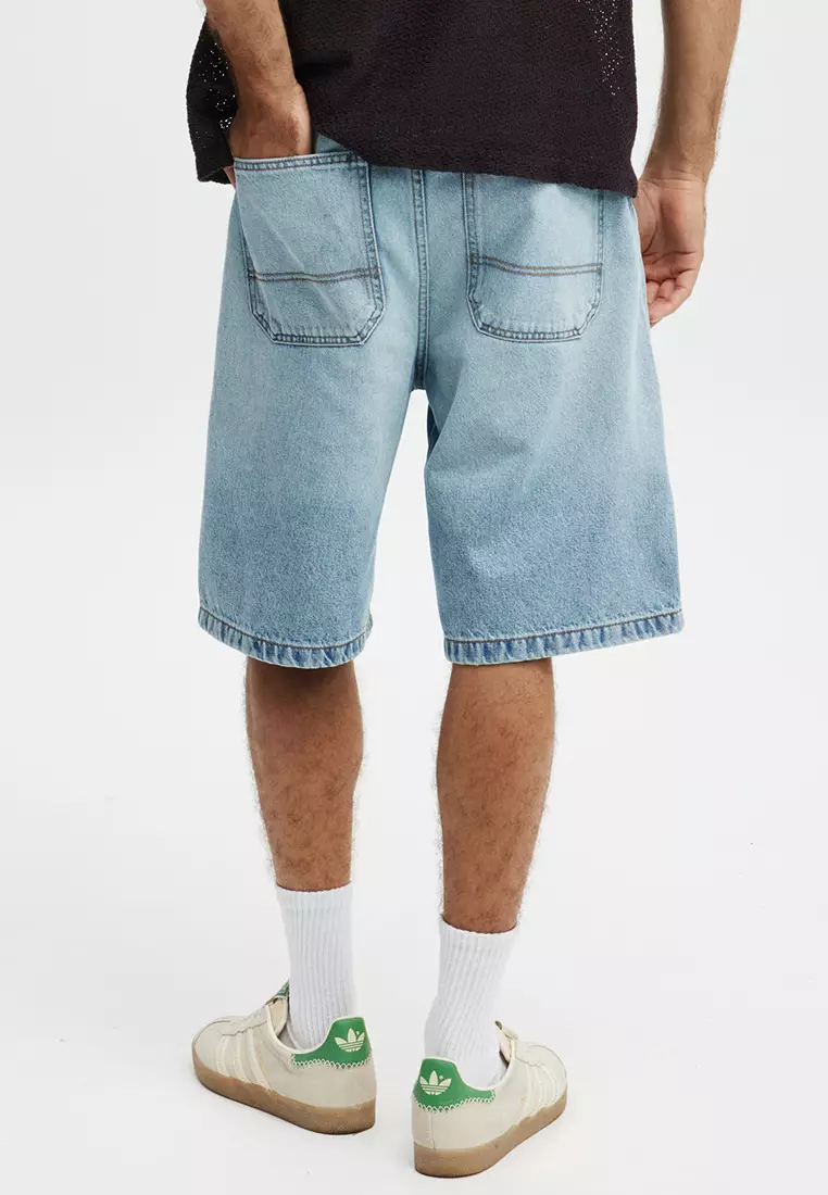 Baggy Denim Shorts