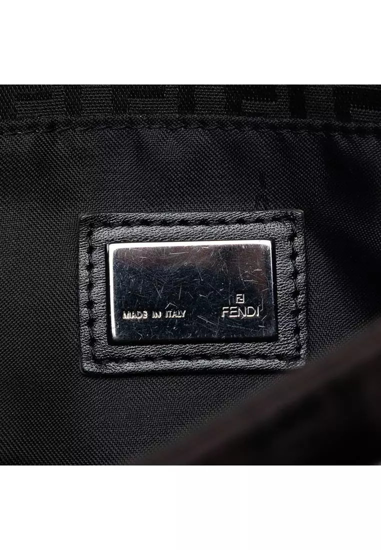 Pre-Loved Fendi Zucchino Canvas Tote