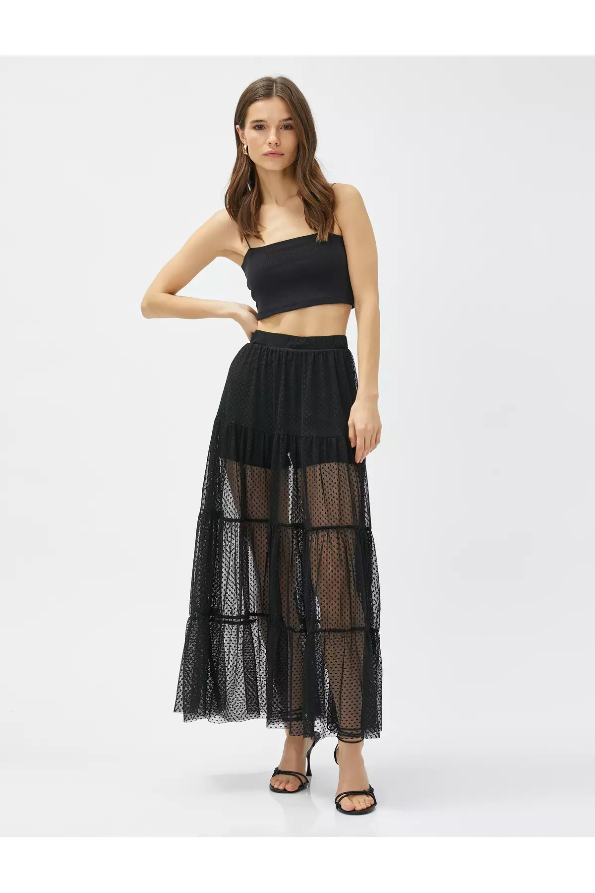 Buy KOTON Long Tulle Skirt Layered 2023 Online ZALORA Singapore