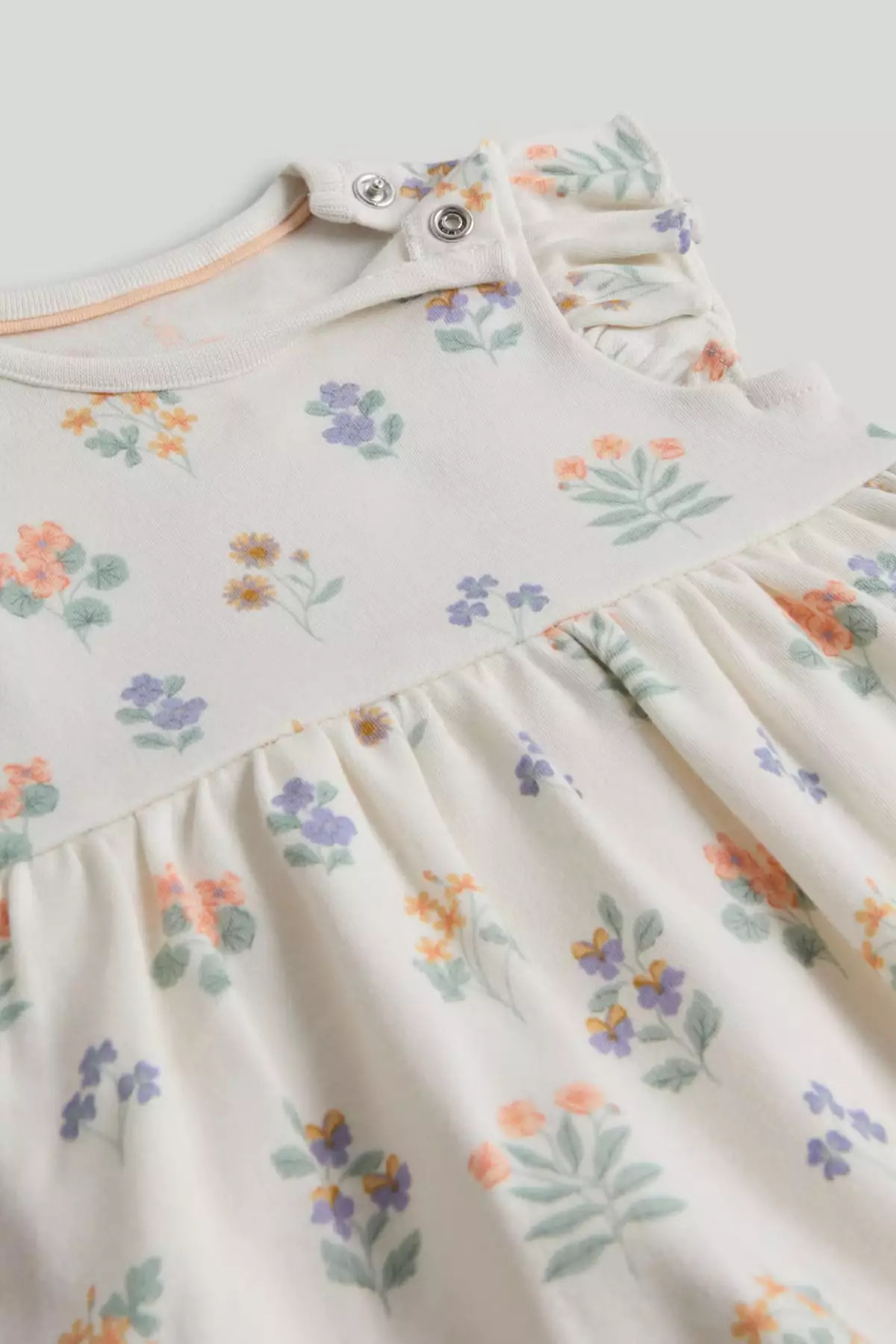 Mothercare Floral 8-Piece Outfit Gift Set - Set Baju Anak Bayi Perempuan (Multi)