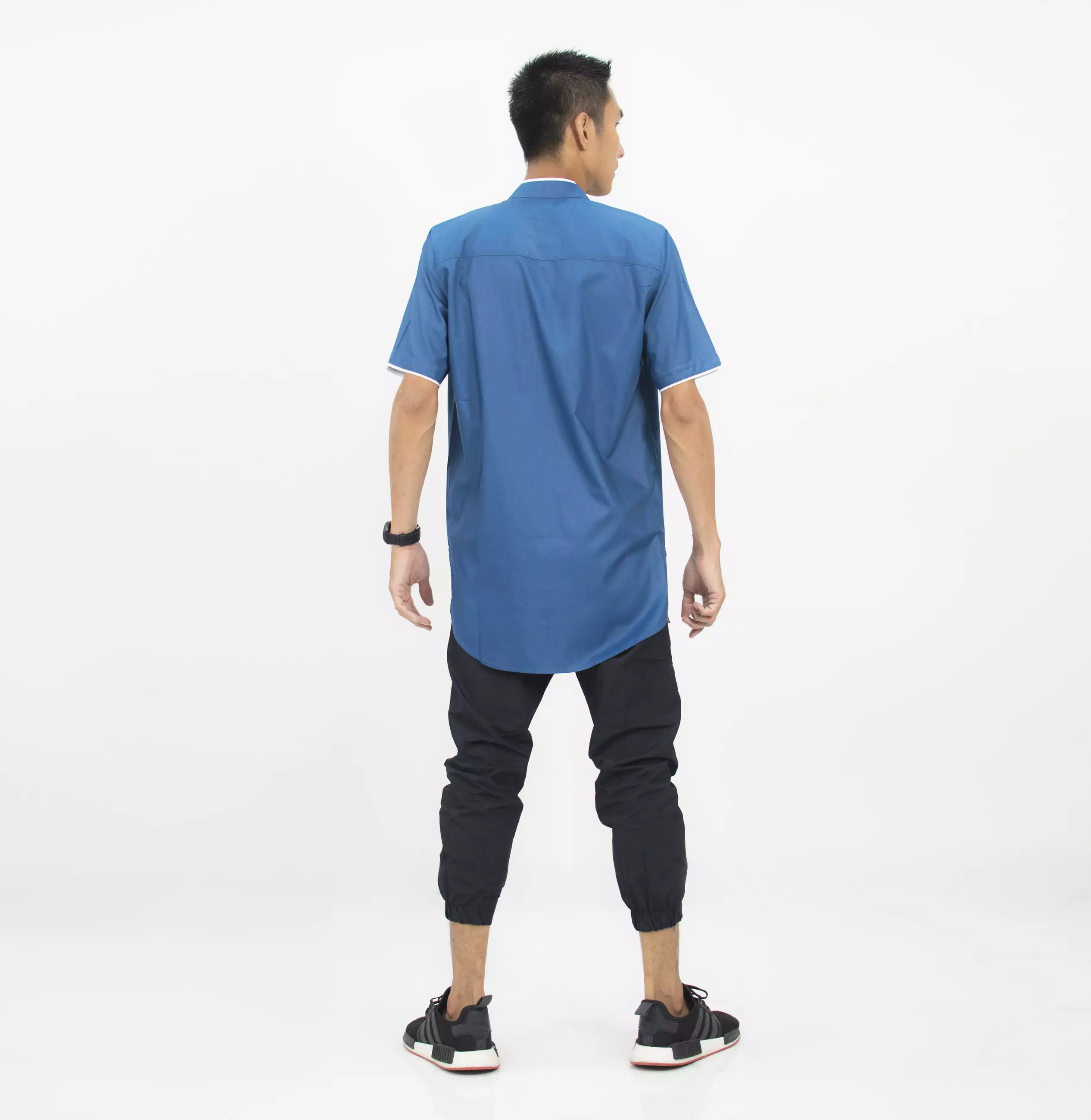 JAMIL Kemeja Koko Lengan Pendk Baju Koko Lengan Pendek Kurta Kemeja Kurta Pakistan - INDIGO