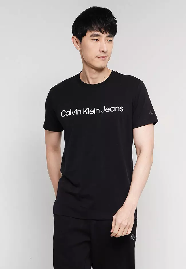 Calvin klein jeans black t shirt online