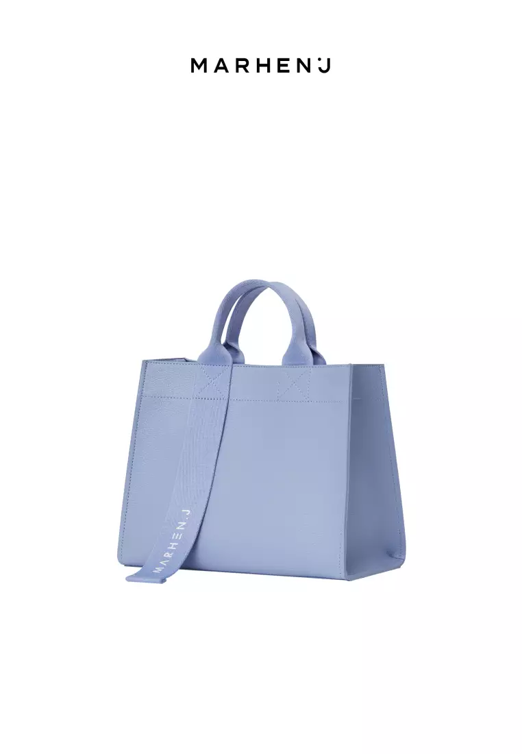 CINDY Vegan Leather Crossbody Bag Sky Blue