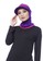 Attiqa Active purple Short Runner- Purple list Fuschia, Sport Hijab 2B15FAADE7F82BGS_4