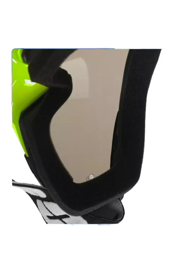Kacamata Olahraga Unisex Motocross MTB ATV Ski Goggles Face Clear ORIGINAL - Black/Green