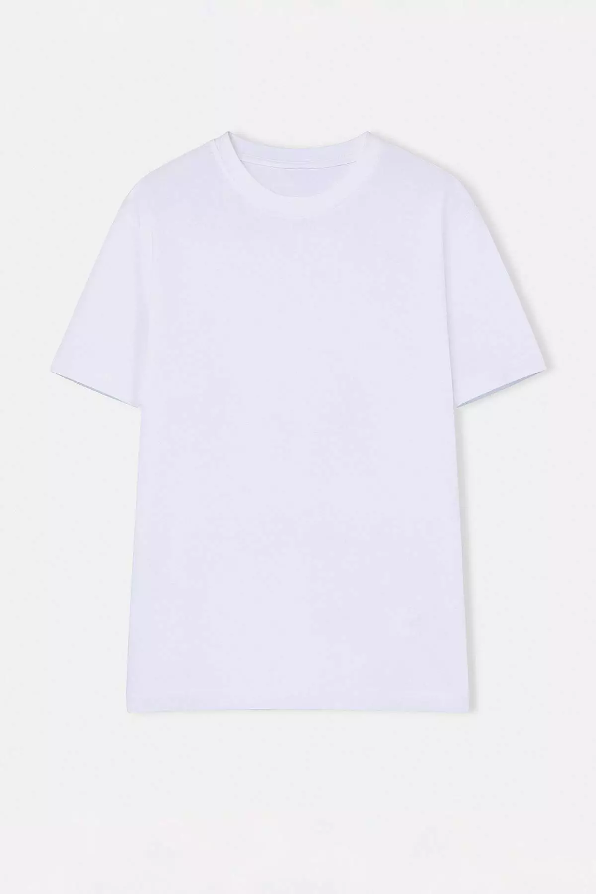 Black-Gray-Indigo -Blue-White 5-Pack Regular Fit Basic 100% Cotton T-Shirttmnss24Ts00082