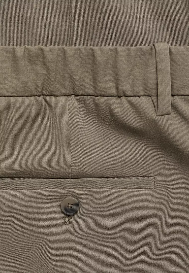 Bologna Slim-Fit Comfort-Stretch Trousers