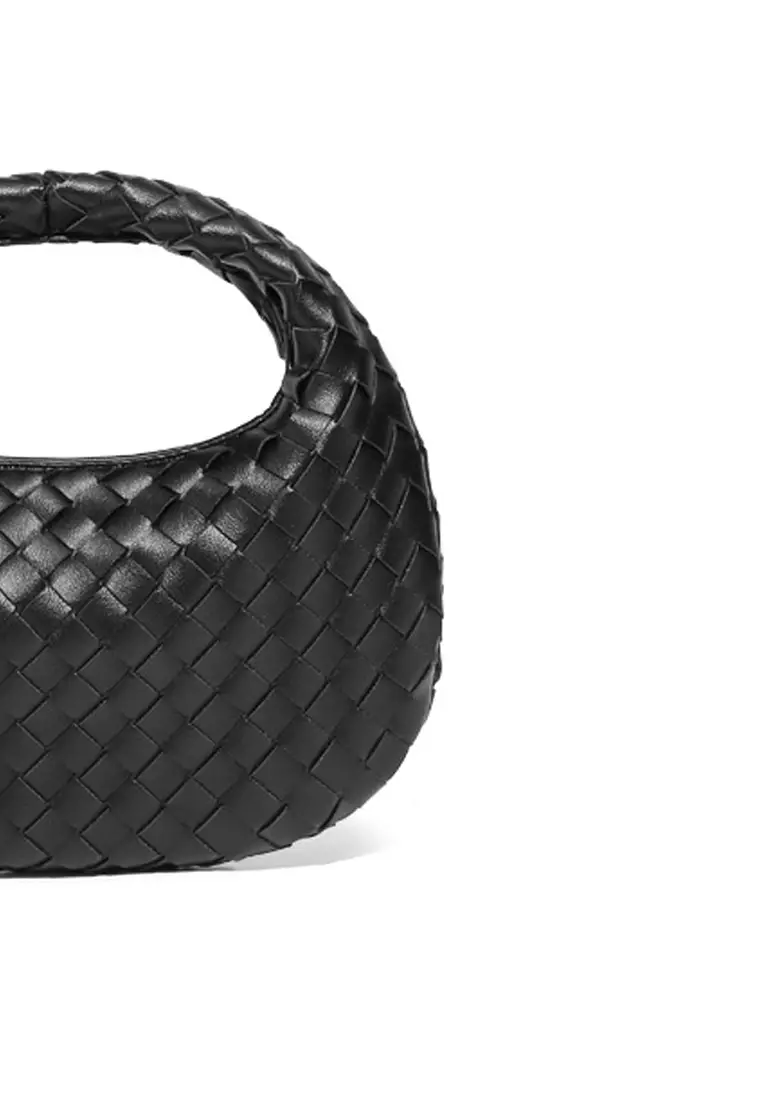Faux Leather Woven Hobo Bag CX-B1904