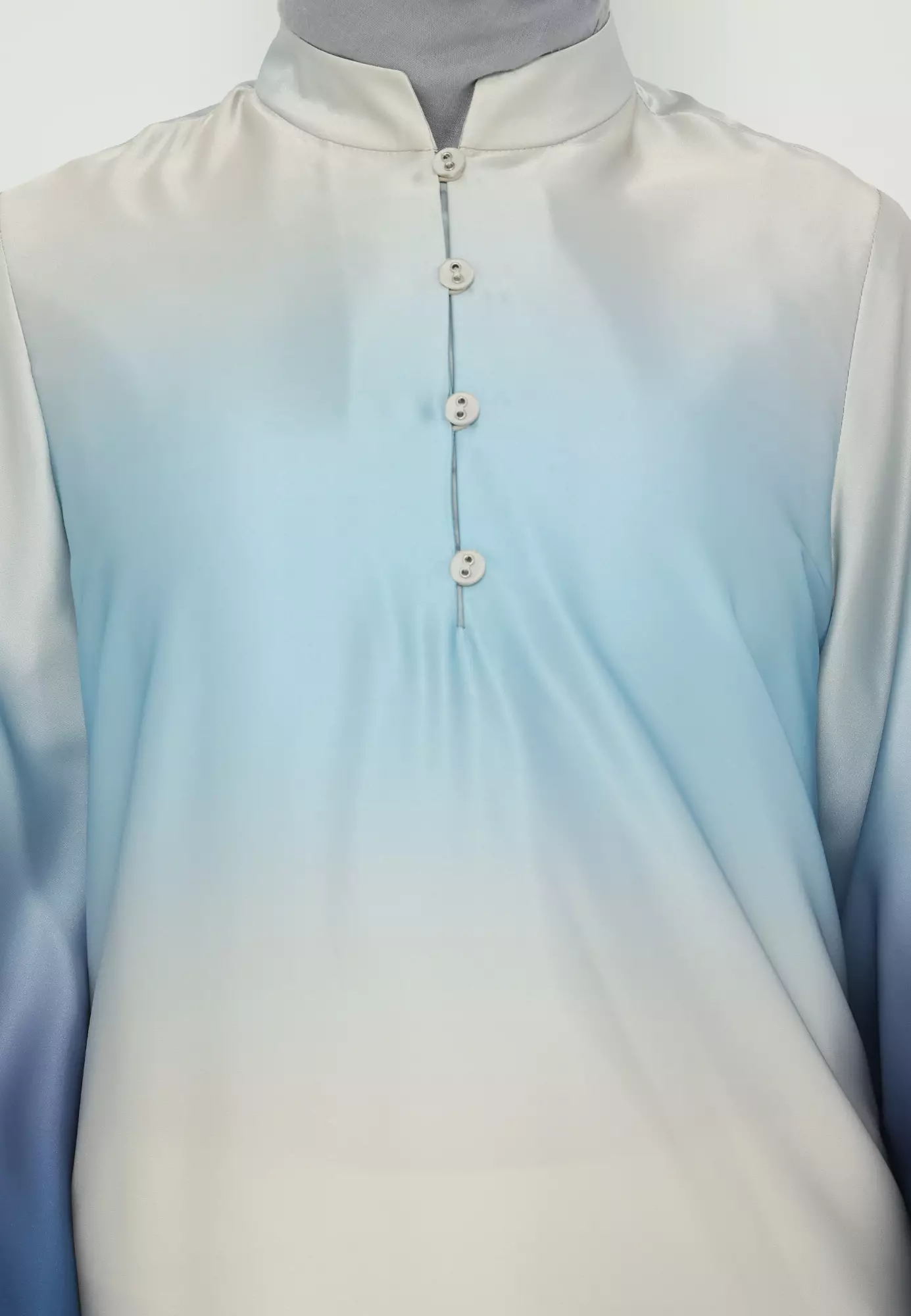 Oceant Rust Tunic Gradation In Blue By Brilliant Girl Warna BIRU