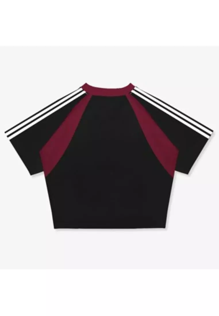OOTDSUPPLY Croptee Fit Strings V.5 Reboot Black l Tshirt Crop l Kaos Croptee | CSFV5002