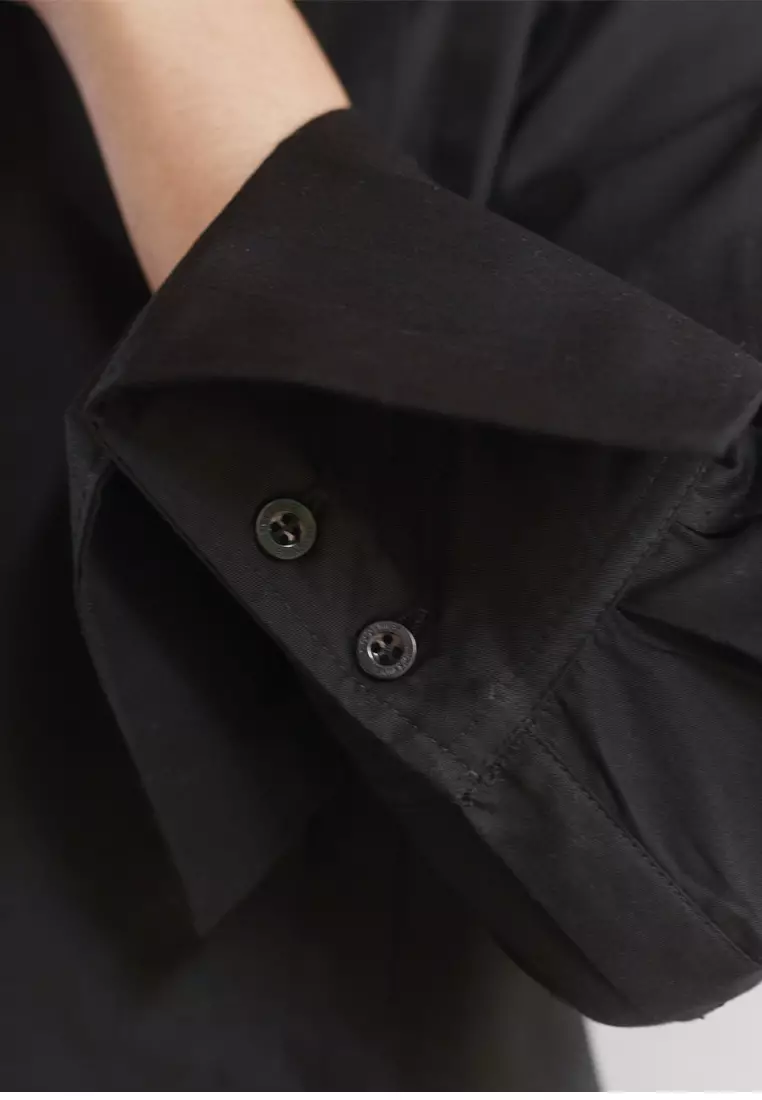 Jenna and Kaia - Felia Top Black - Kemeja Wanita