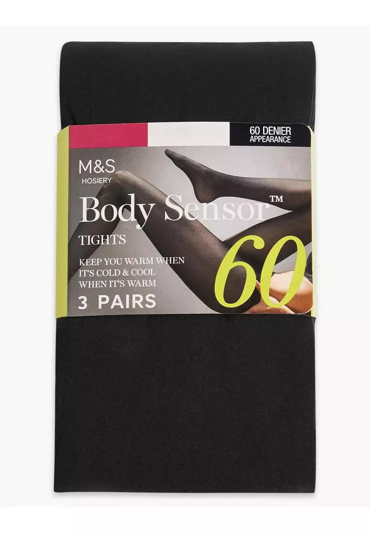 250 Denier Thermal Fur Lined Tights, M&S Collection