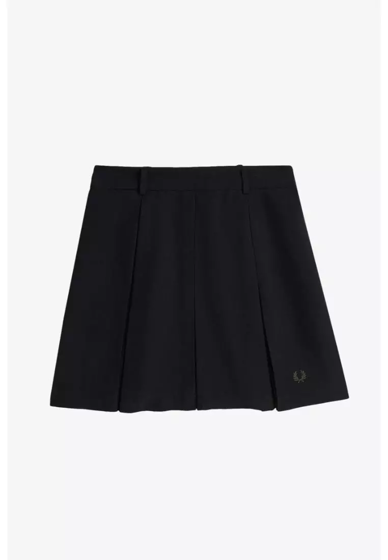 Buy Fred Perry Fred Perry E9104 Pleated Tennis Skirt (Black
