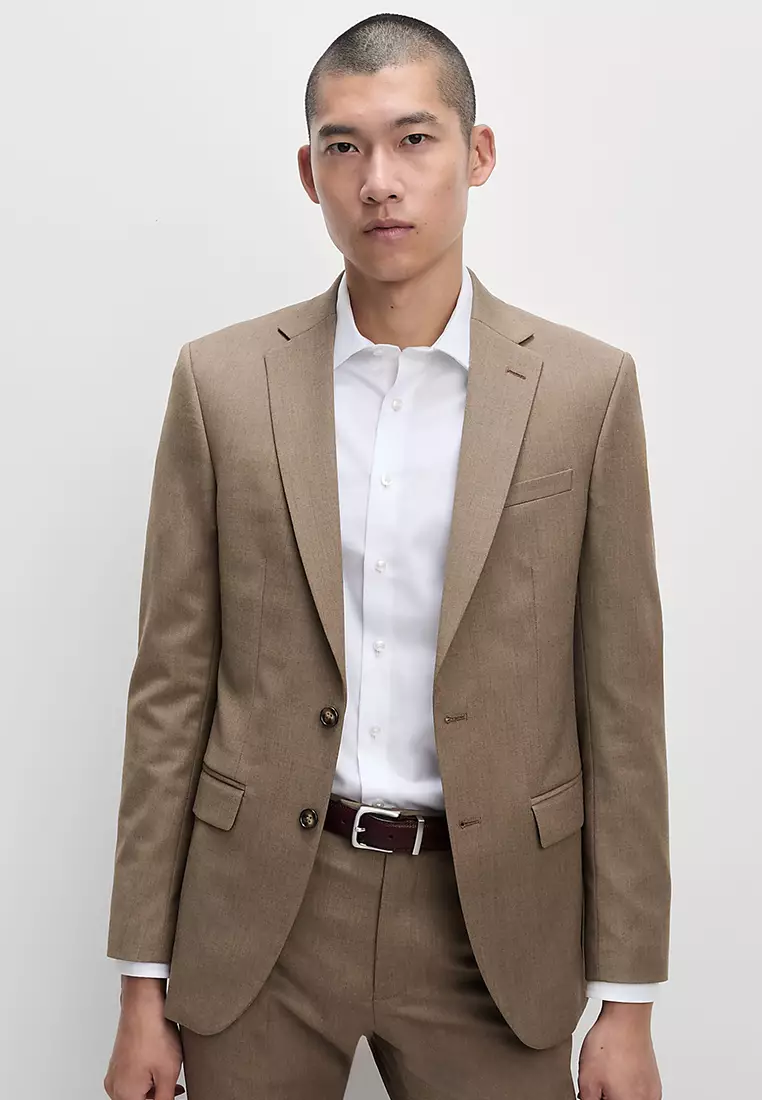 Slim Fit Stretch Suit Jacket