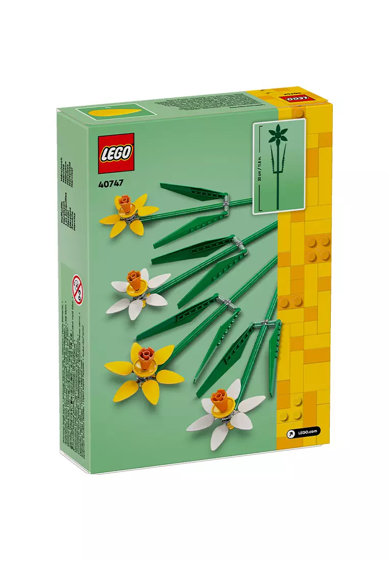 LEL Flowers 40747 Daffodils, Age 8+, Building Blocks, 2024 (216pcs)