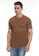 Men's Top white SLAUS-BROWN SS T-Shirt B8522AA231E12FGS_1