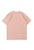 Twenty Eight Shoes pink VANSA Unisex Color block Letters Short-sleeved T-shirt VCU-T1567 D2DC4AA7CFFCEAGS_2