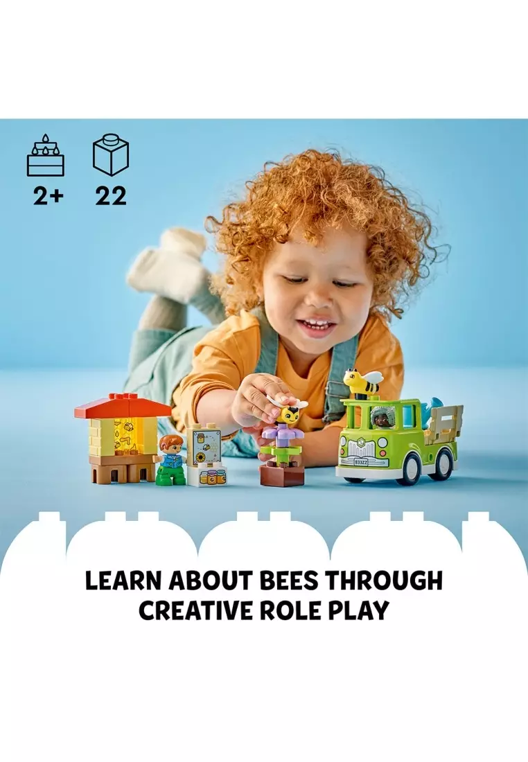 LEGO® DUPLO 10419 Caring for Bees & Beehives, Age 2+, Building Blocks, 2024 (22pcs)