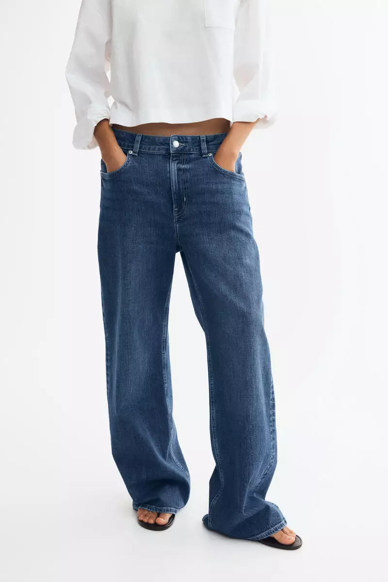 Wide High Waist Jeans