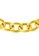 TOMEI TOMEI Glossy Loop Chain Bracelet, Yellow Gold 916 B8EC6ACD0BBAB4GS_2