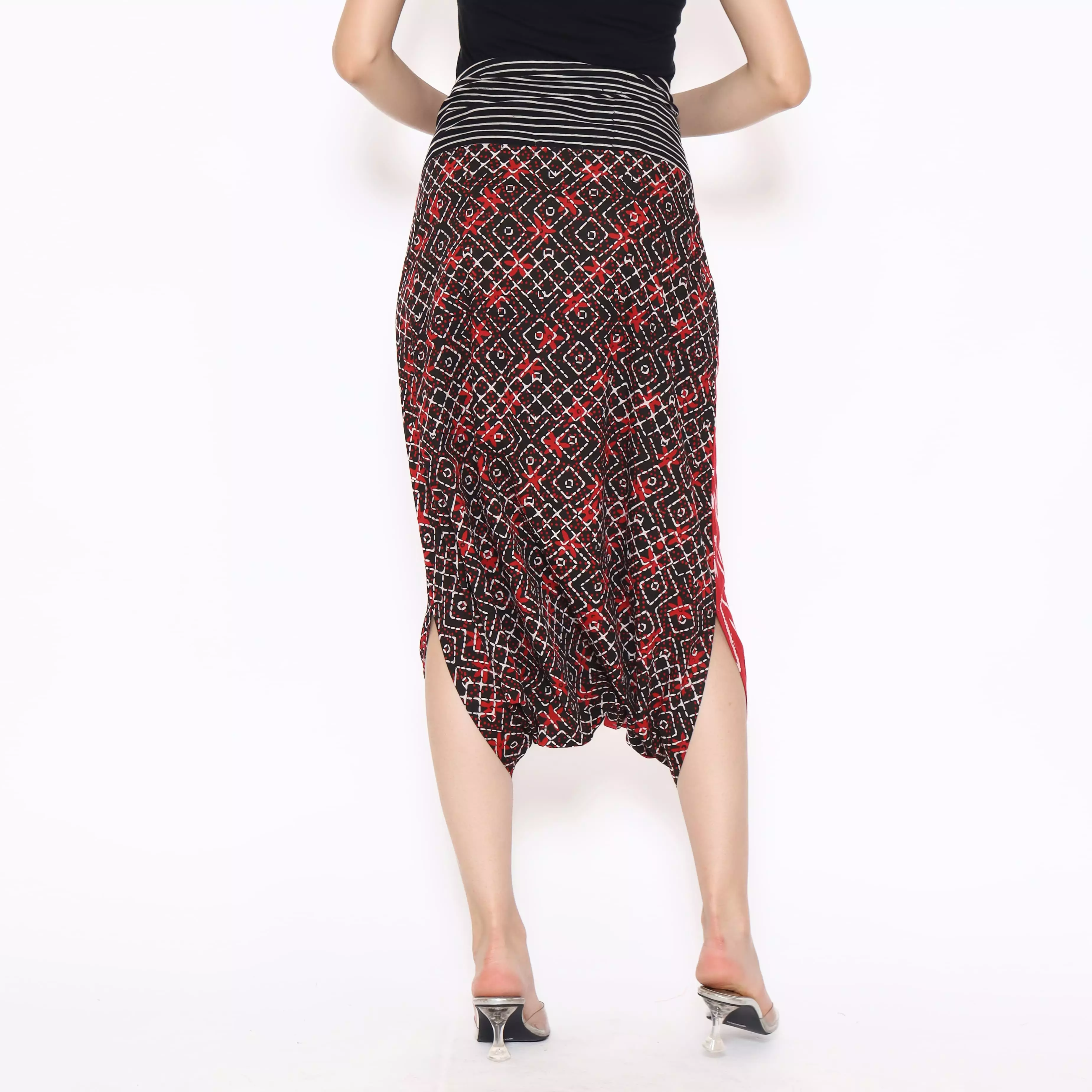 Celana Batik Wanita - Bawahan Batik - Bhatara Batik Mentari Pants - Celana Batik Etnik Modern