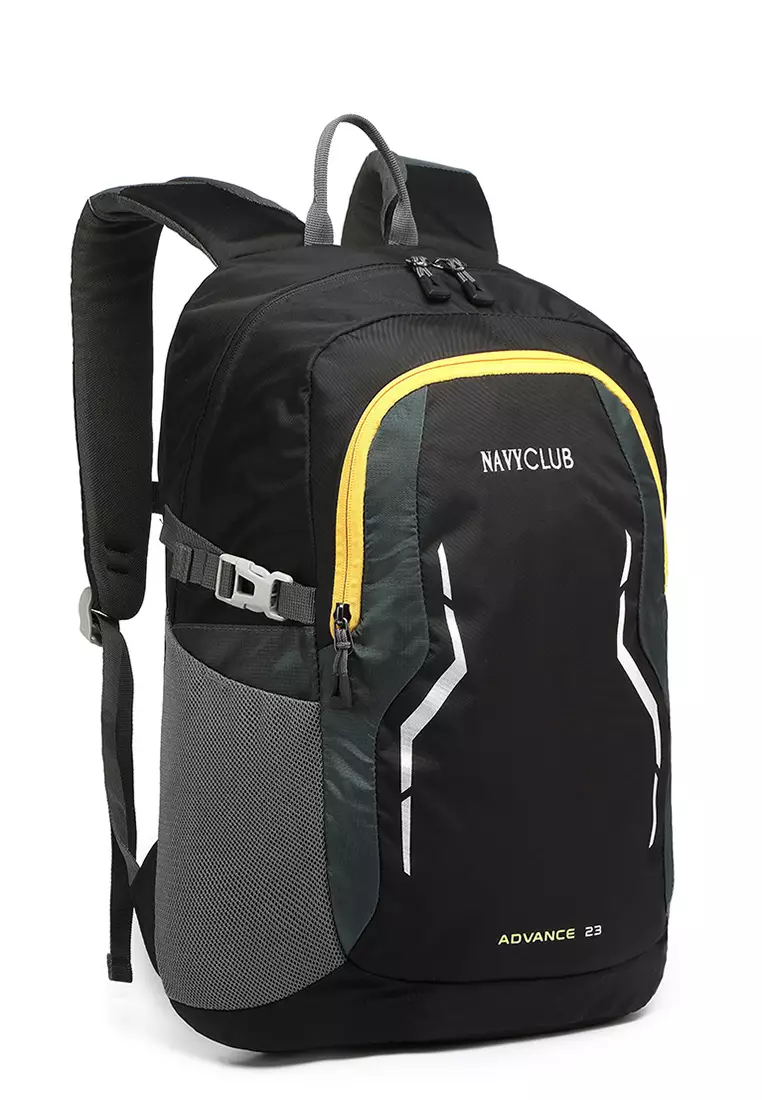 Navy Club New Arival Tas Ransel Up to 14 inch - Tas Laptop Daypack 23 Liter - Free Bag Cover