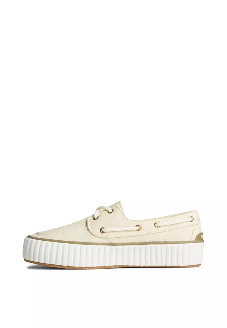 Sperry dames hotsell beige