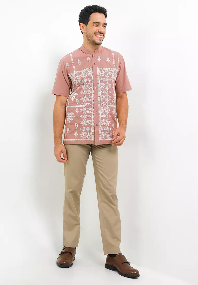 Petit Point Short Sleeve Baju Koko