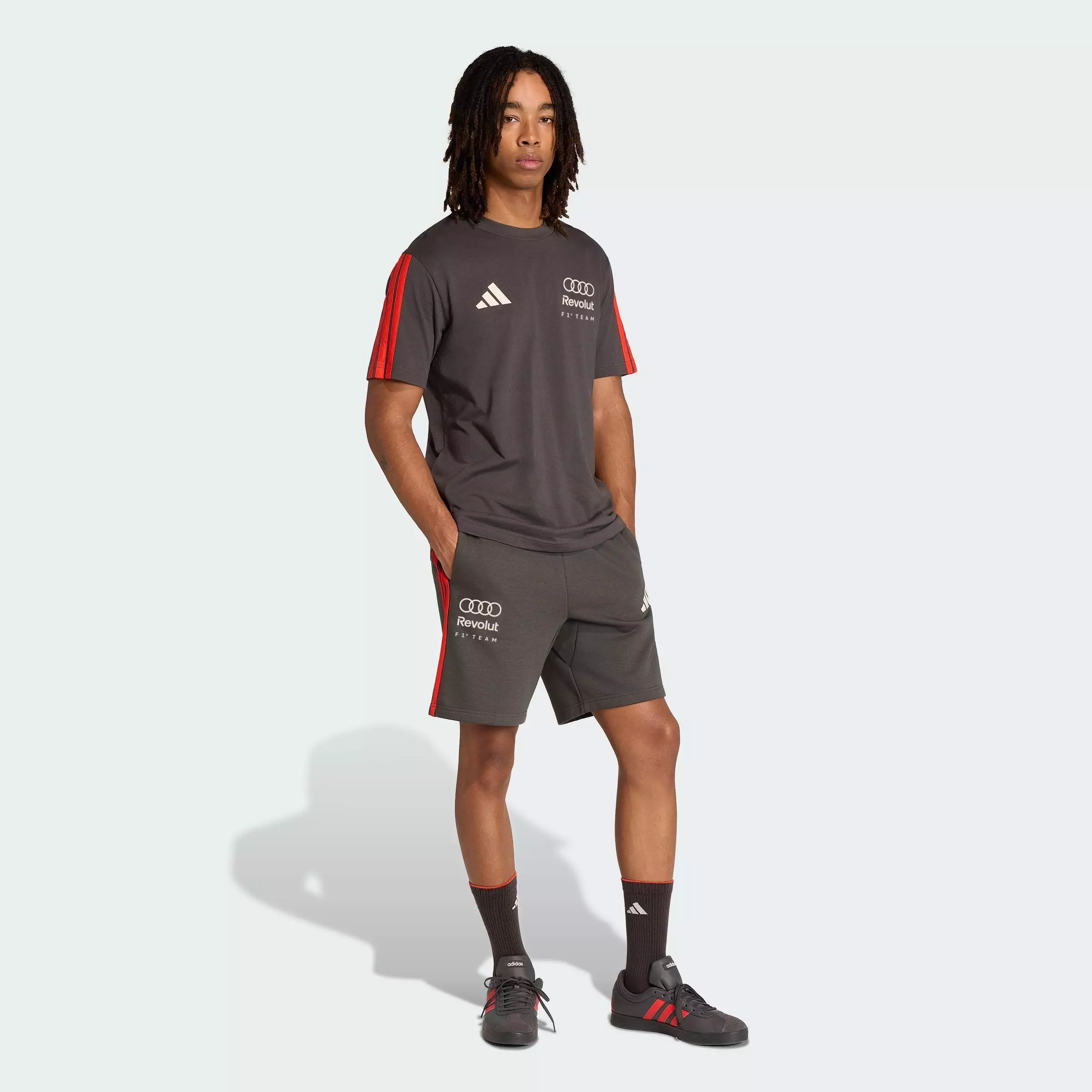 Motorsport AUDI REVOLUT F1 TEAM DNA SHORT Men Black KE6786