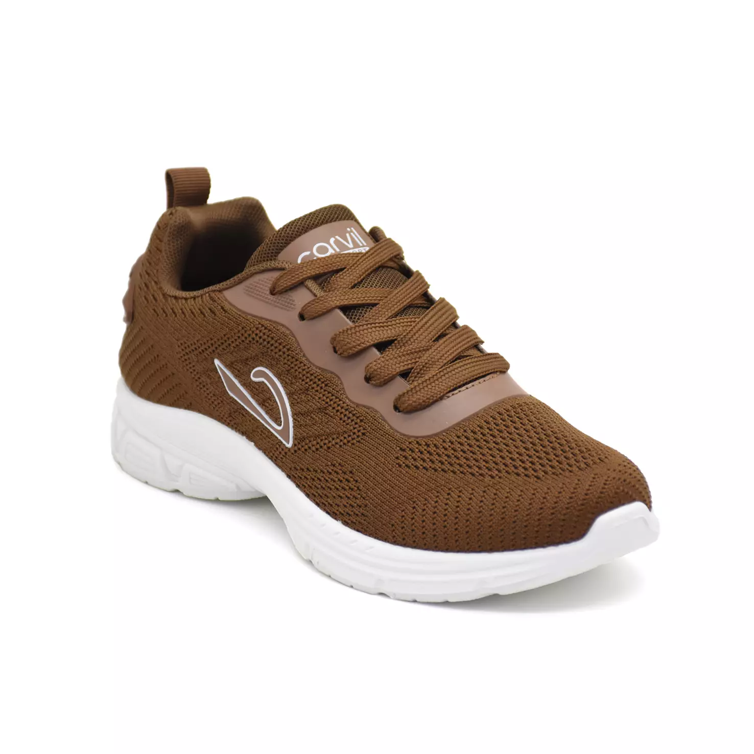 Carvil Sepatu Sekolah Anak Ghani-02 LT Dark Brown