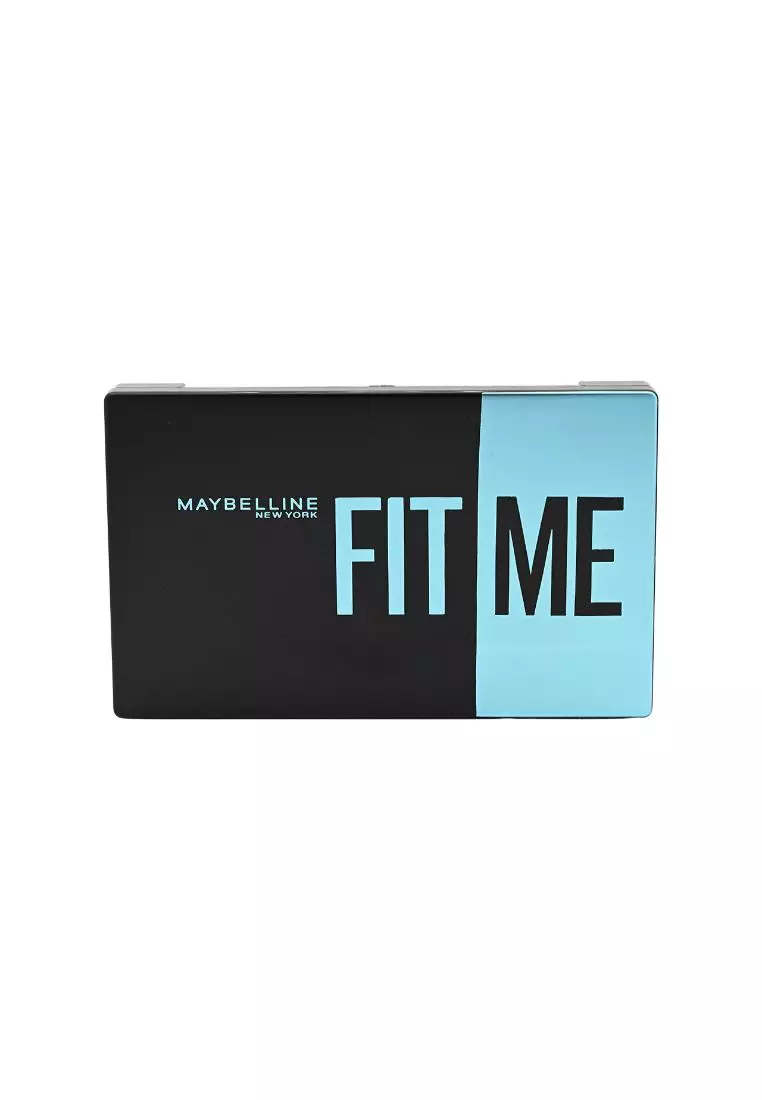 MAYBELLINE Fit Me! 反孔特霧無瑕控油防曬粉餅 SPF44PA++++ 9g