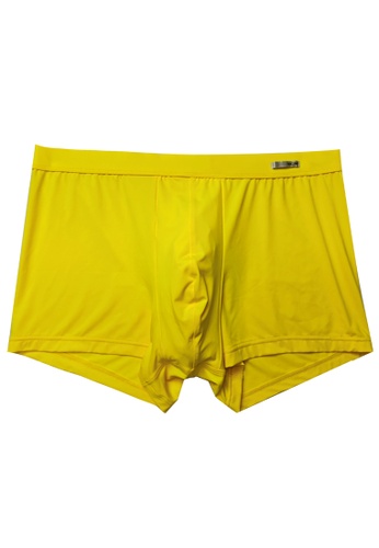 HOM yellow [Japan Collection] Comfort Boxer Briefs - Yellow FD0B2US5DDF3D8GS_1