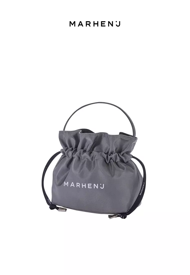CHARRON + KONY SET Nylon Crossbody Bag Grey