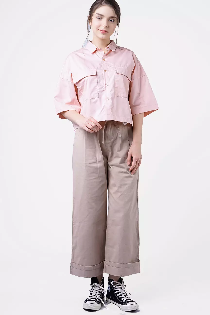 Kemeja Wanita Talva Peach