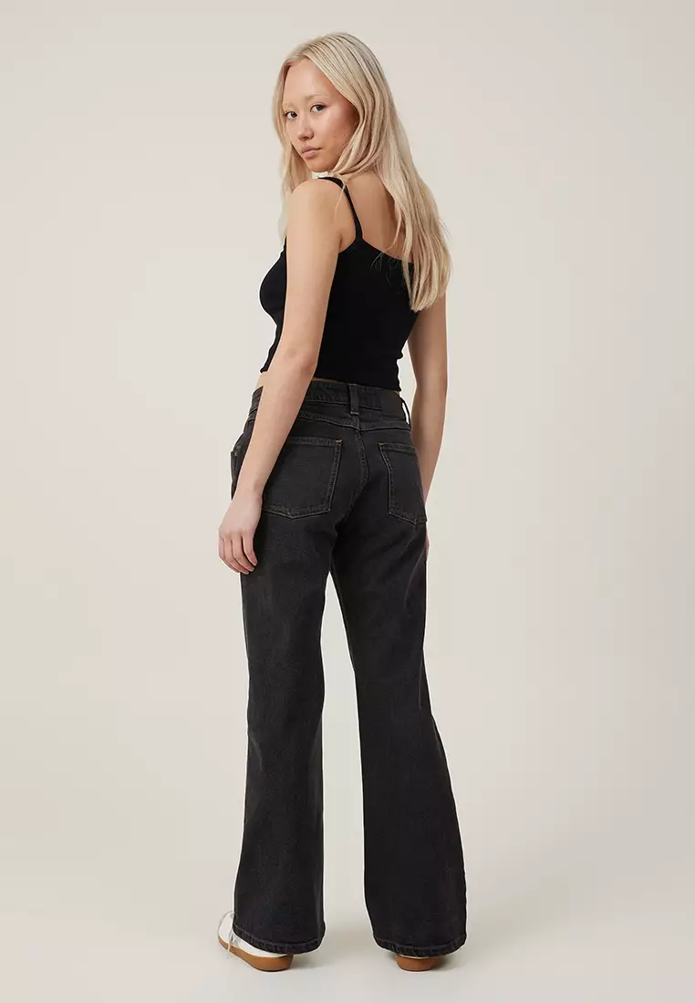 Buy Cotton On Stretch Bootleg Flare Jeans Online