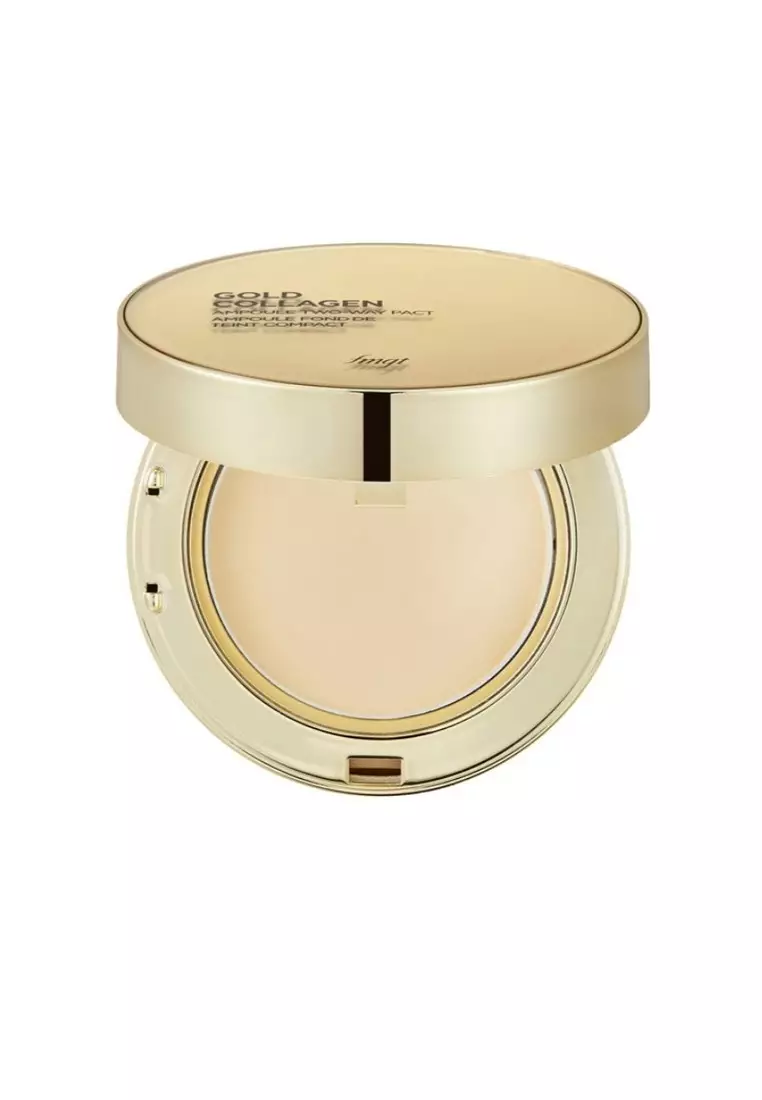 Buy THE FACE SHOP Fmgt Gold Collagen Ampoule Twoway Pact Foundation