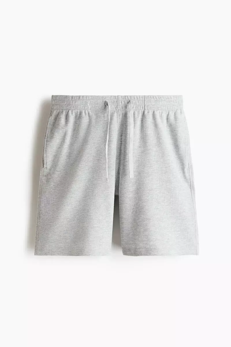 Relaxed Fit Waffled shorts