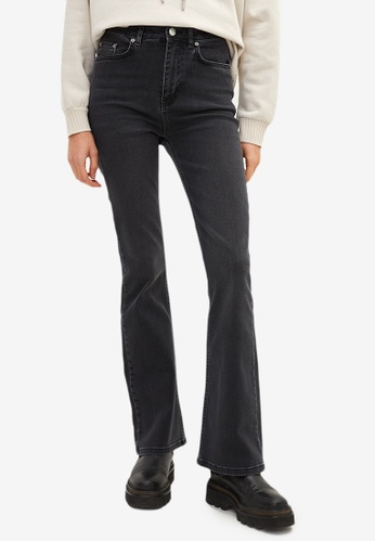 LC WAIKIKI grey High Waist Standard Fit Rodeo Jeans A1F7CAA520C85EGS_1