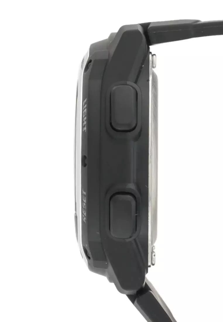 Casio Jam Tangan Pria - Black - Resin - W-756-1A